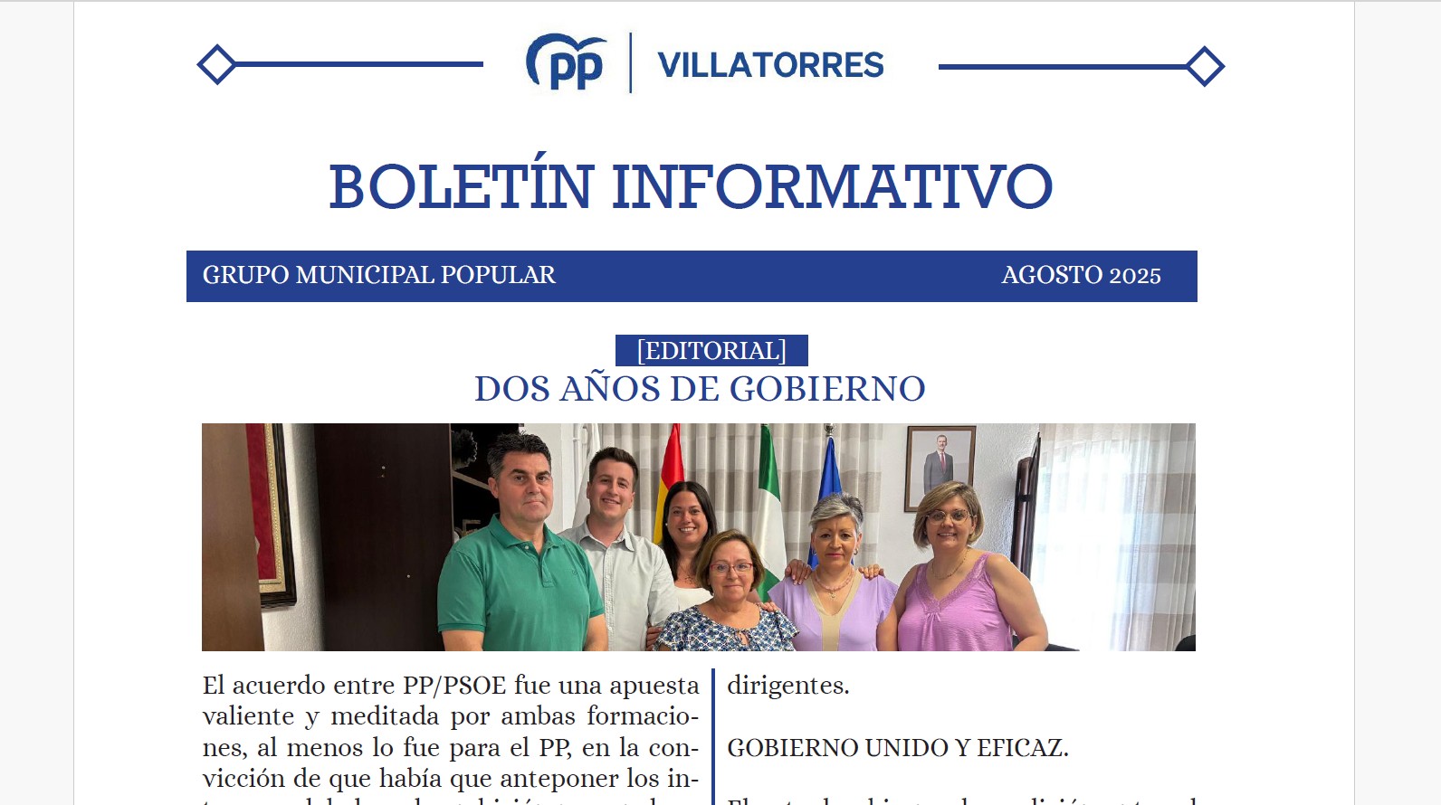 Boletín Agosto 2025